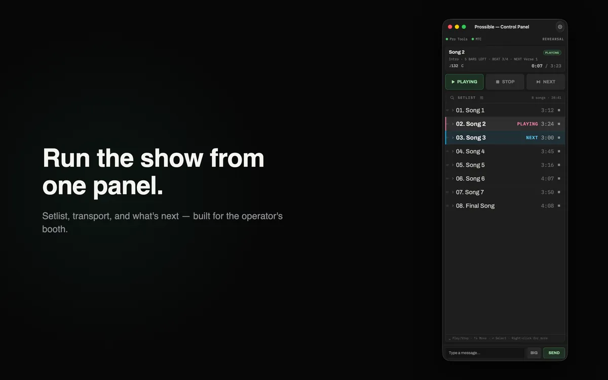 Prossible screenshot 2