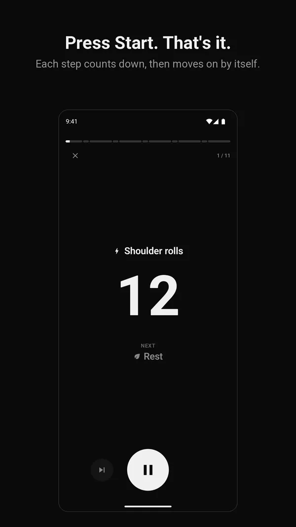 Routine Timer screenshot